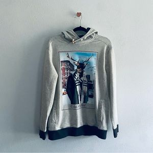 Retrofit Goat graphic hoodie sweatshirt